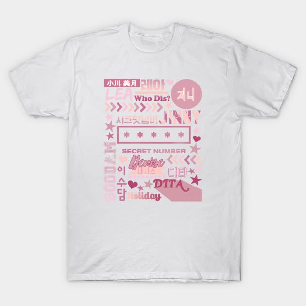 SECRET NUMBER T-Shirt by lovelyday